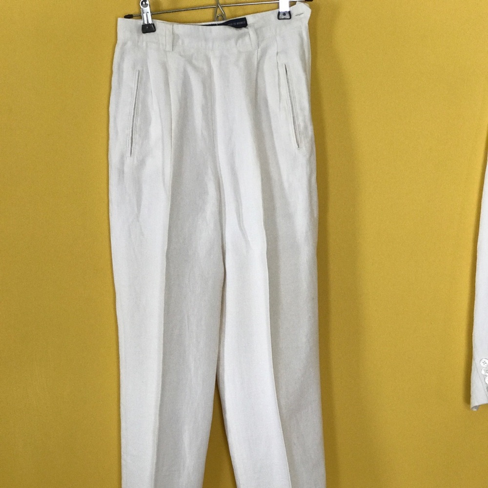 Ralph Lauren 100% linen slacks